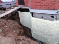 Утепление фундаментов и подвалов