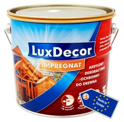 Акрилове просочення для деревини з подвійним вмістом воску LuxDecor Impregnat (10 л.)