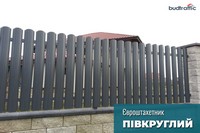 Металевий євроштахетник