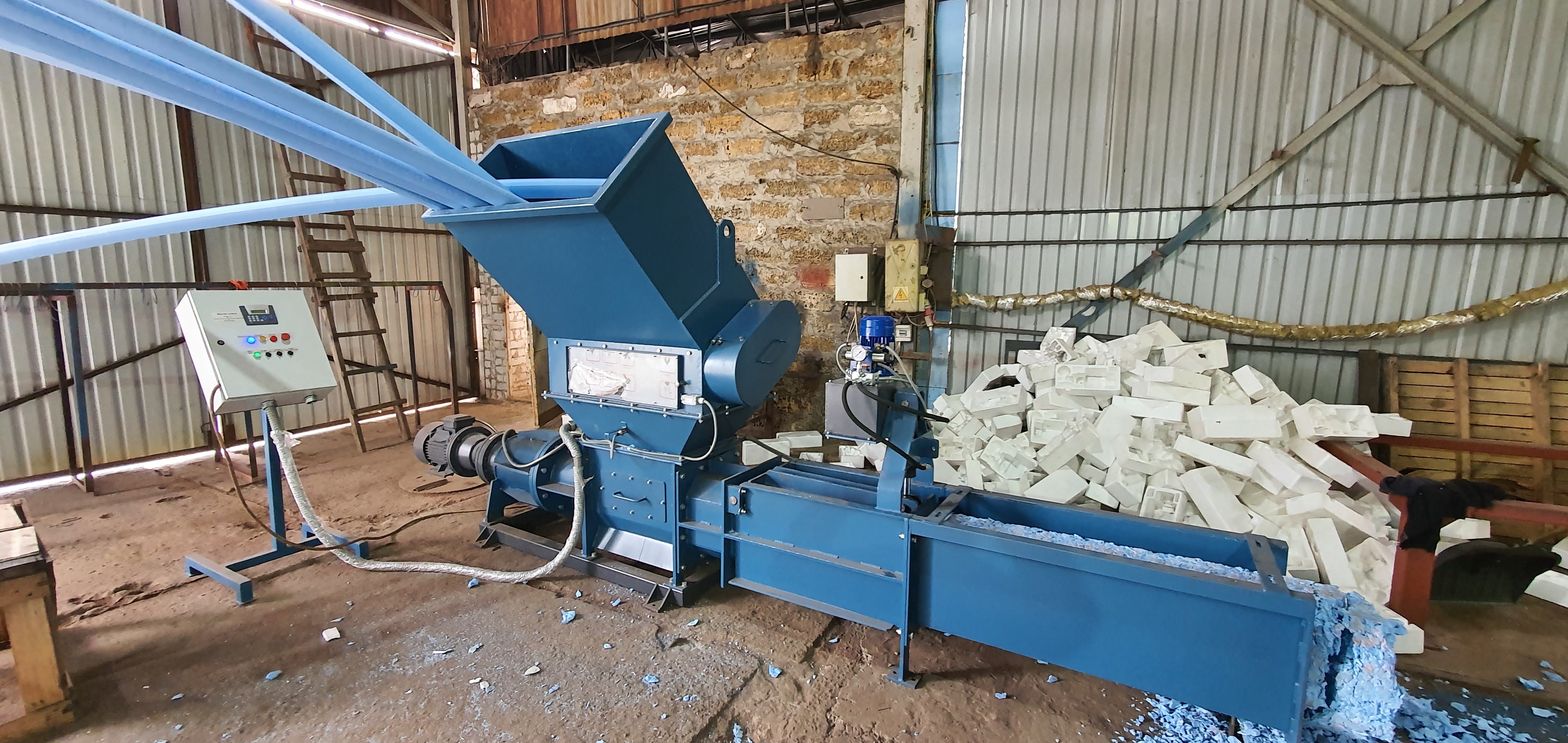 ♻️ Компактор для пінопласту Екополімер KDM-360 ♻️