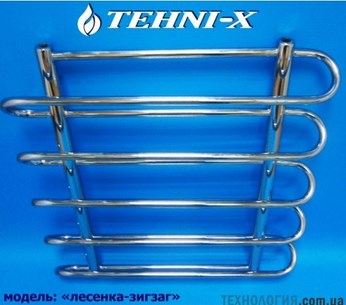 Полотенцесушитель Tehni-x "Зигзаг"  800х500