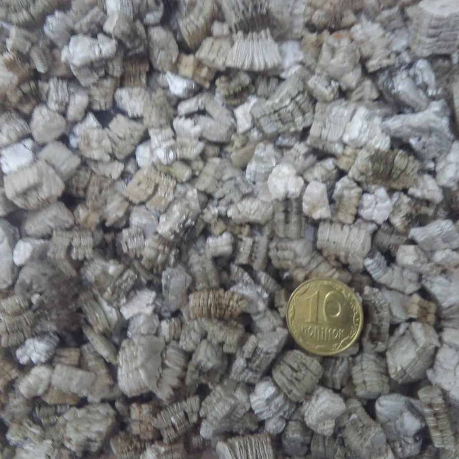 Вермікуліт спучений для дренажу фракція 8мм, 80л