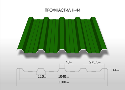 Профнастил от производителя