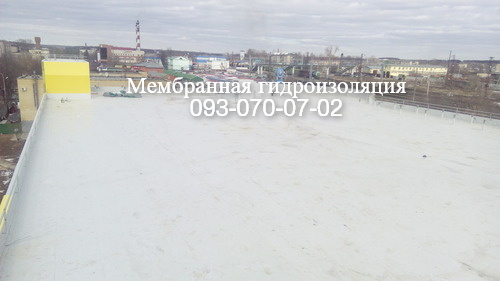 Укладка мембраны ПВХ в Желтых Водах