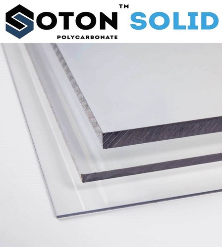 Монолітний полікарбонат SOTON SOLID 4 мм (прозорий