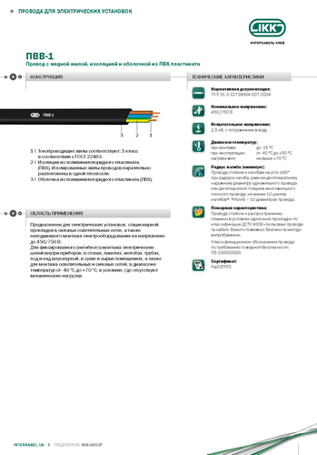 ПВВ-1 «Интеркабель Киев»™