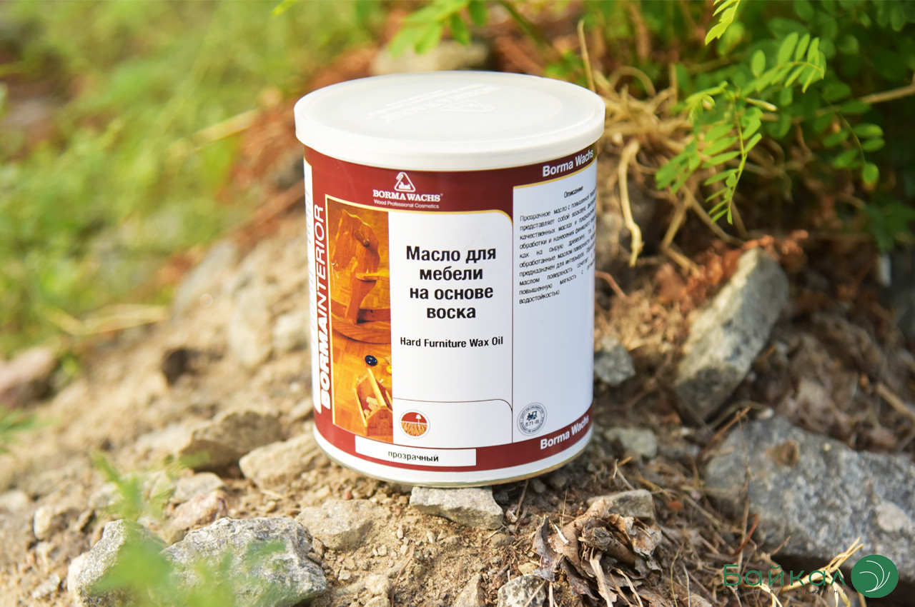 "HARD FURNITURE WAX OIL — масло для мебели"