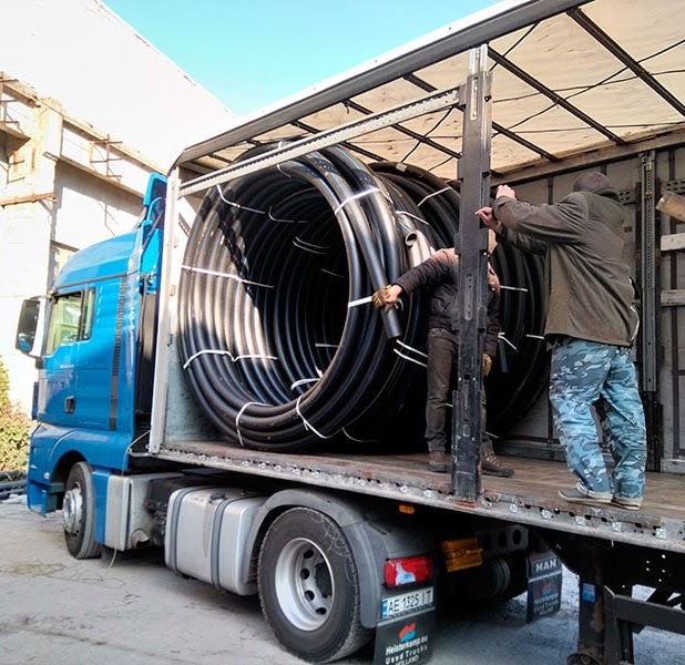 Труба ПЕ 100 SDR 17- 110 х 6,6 бух.