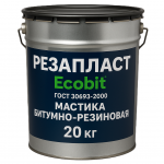 Мастика РЕЗАПЛАСТ Ecobit покрівельна для швів