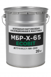МБР-Х-65 Ecobit  бітумно-гумова мастика 20 кг