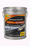 Битумная мастика 25 кг СтройИзол Битумный ЭКОБИТ